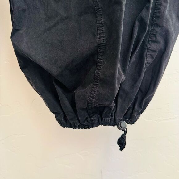 ZARA Black Parachute Pants Size M - Picture 6 of 8